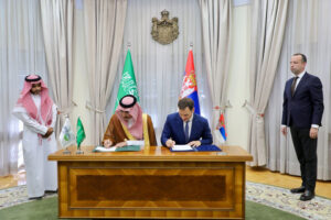 The Saudi Fund for Development (SFD) has signed three development loan agreements with the Republic of Serbia worth $205 million to fund key projects (Photo AETOSWire)