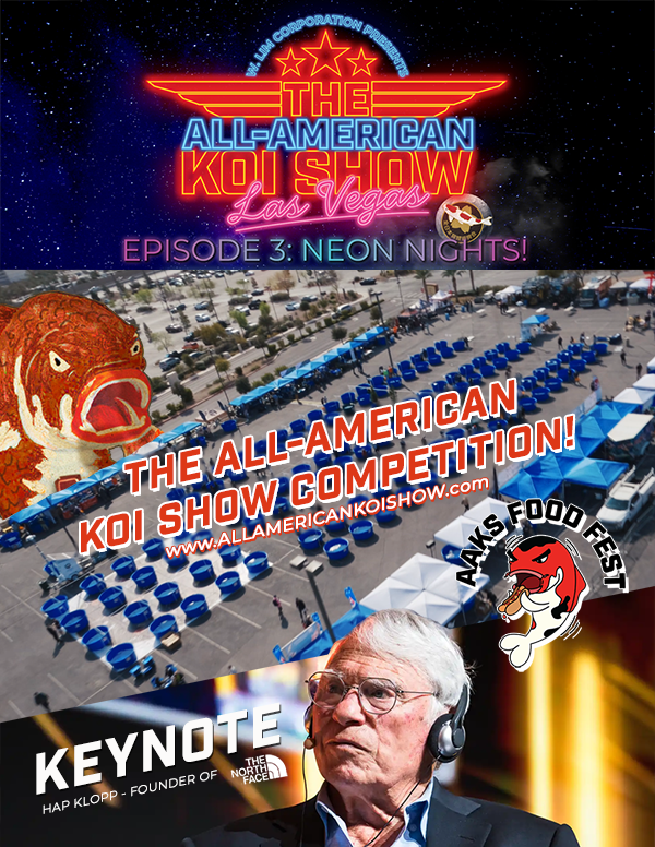 All-American Koi Show 2026 – חוו את תערוכת דגי הקוי המובילה בעולם בלאס וגאס, נבדה