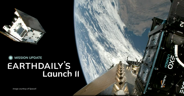 EarthDaily מקדמת מדידה יומית עולמית של שינויים פלנטריים עם שיגור של שישה לוויינים