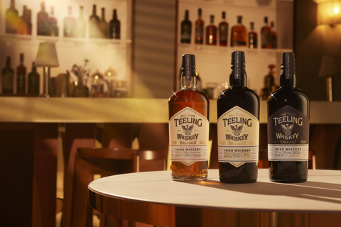 בקרדי לוקחת בעלות מלאה על TEELING® Irish Whiskey