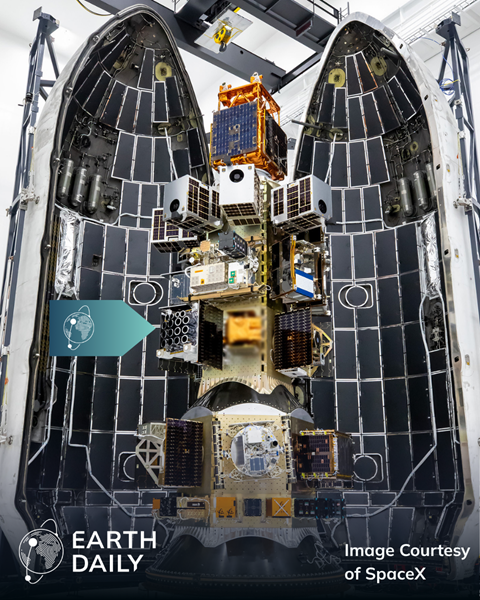 EarthDaily Constellation נכנסת לפעילות מסחרית עם ההצלחה של Launch III