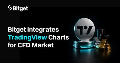 Bitget משלבת את הגרפים של TradingView עבור שוק הסחורות (CFD)