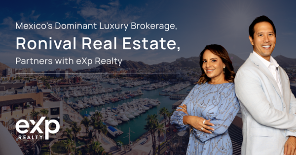 Ronival Real Estate, סוכנות הנדל"ן המובילה במקסיקו בתחום היוקרה, משתפת פעולה עם eXp Realty