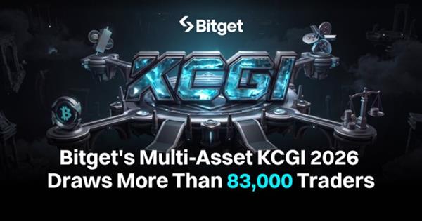 KCGI 2026 מרובה הנכסים של Bitget משך יותר מ-83,000 סוחרים