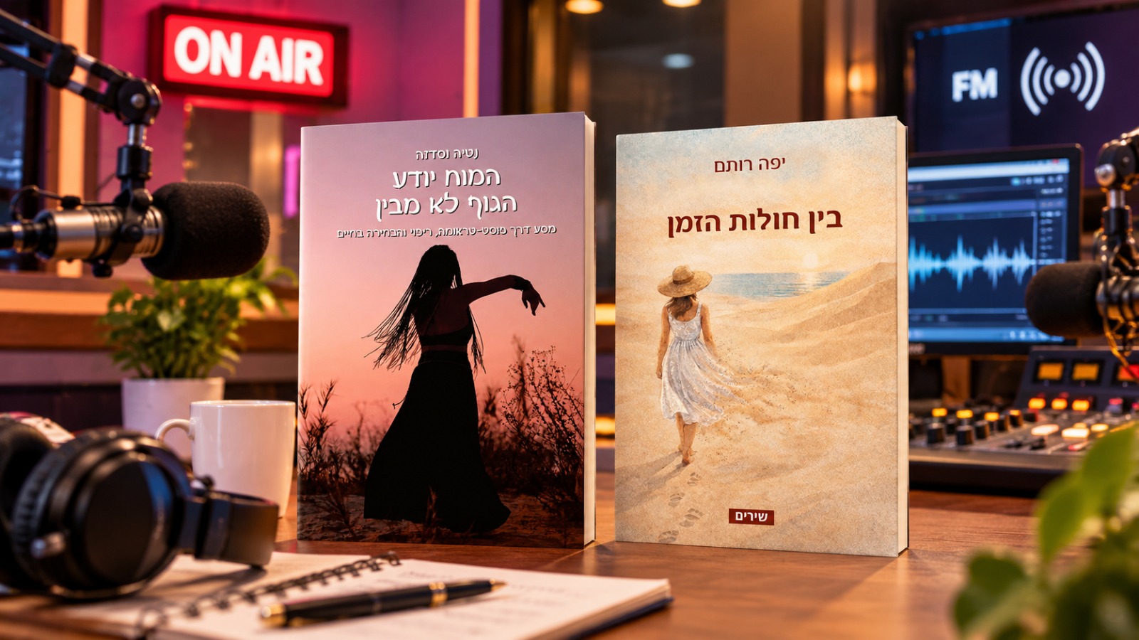 ספרים סופרים ומה שביניהם ברדיו קסם 106אפאם מיום 21/10/26