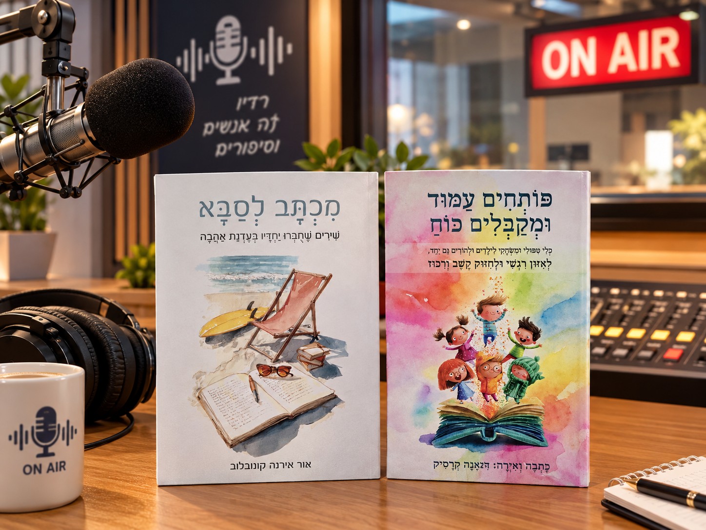 ספרים סופרים ומה שביניהם ברדיו קסם 106אפאם מיום 14/10/26