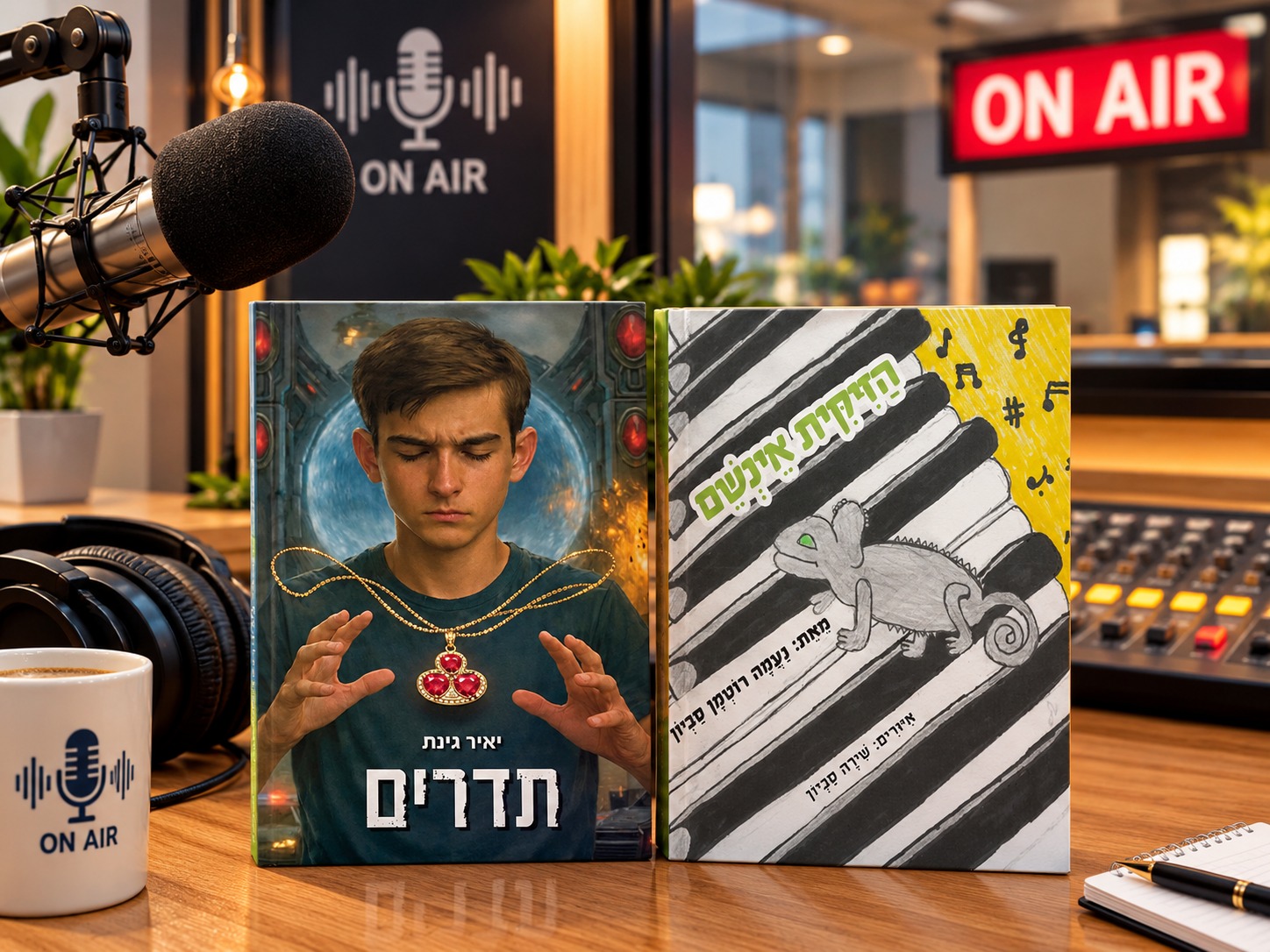 ספרים סופרים ומה שביניהם ברדיו קסם 106אפאם מיום 28/10/26