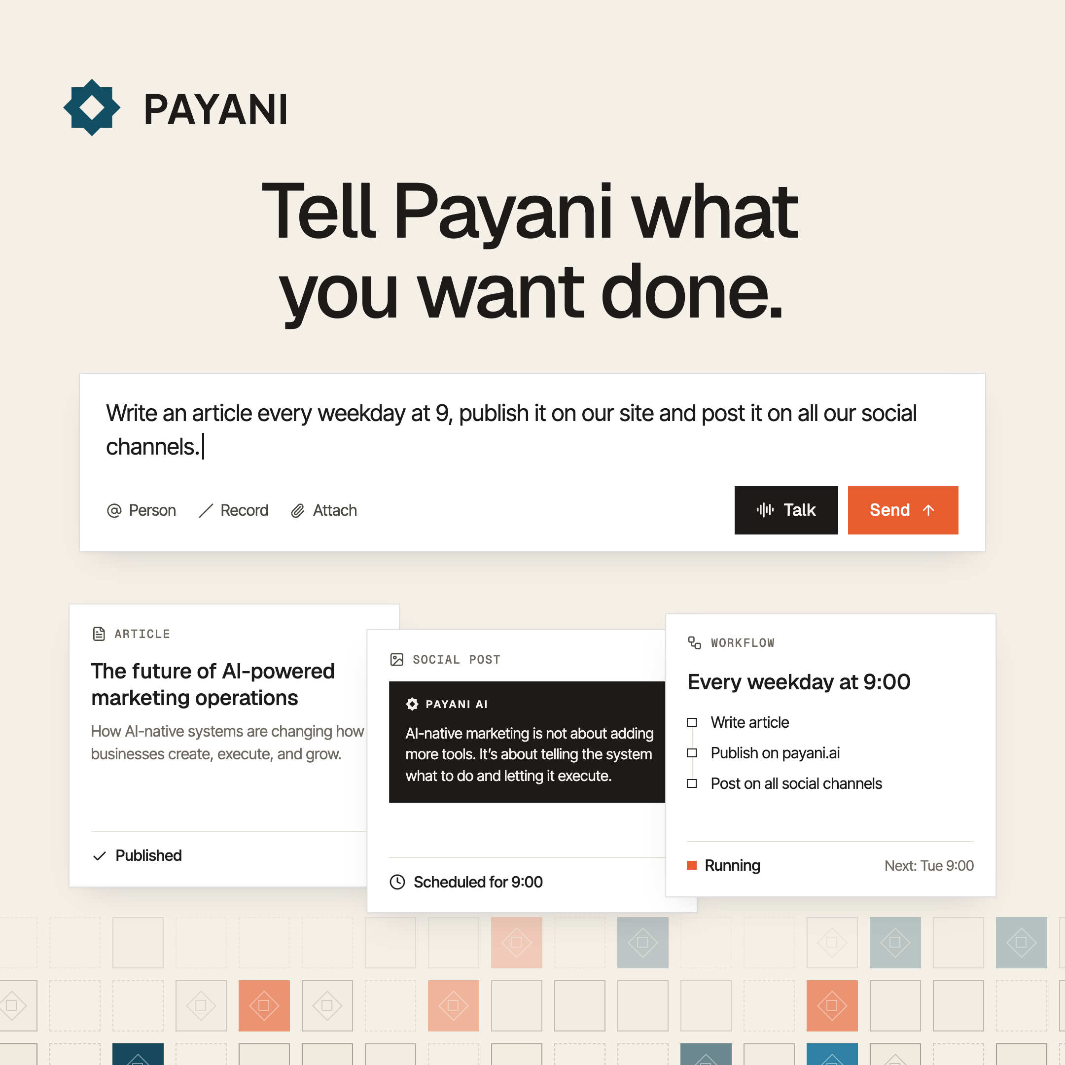 Payani AI השיקה פתרון שיווק ומכירות המבוסס על בינה מלאכותית: פשוט אמרו לבינה המלאכותית מה אתם רוצים שיבוצע