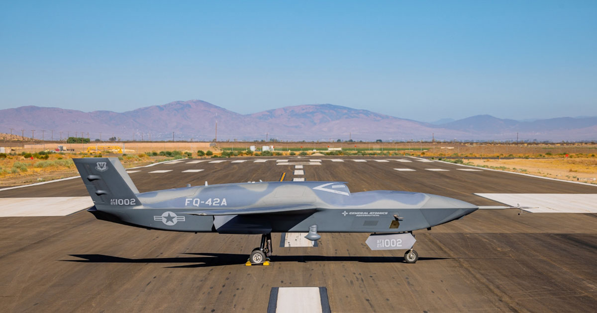 GA-ASI משתפת פעולה עם Spirit Defense לייצור של FQ-42 CCA