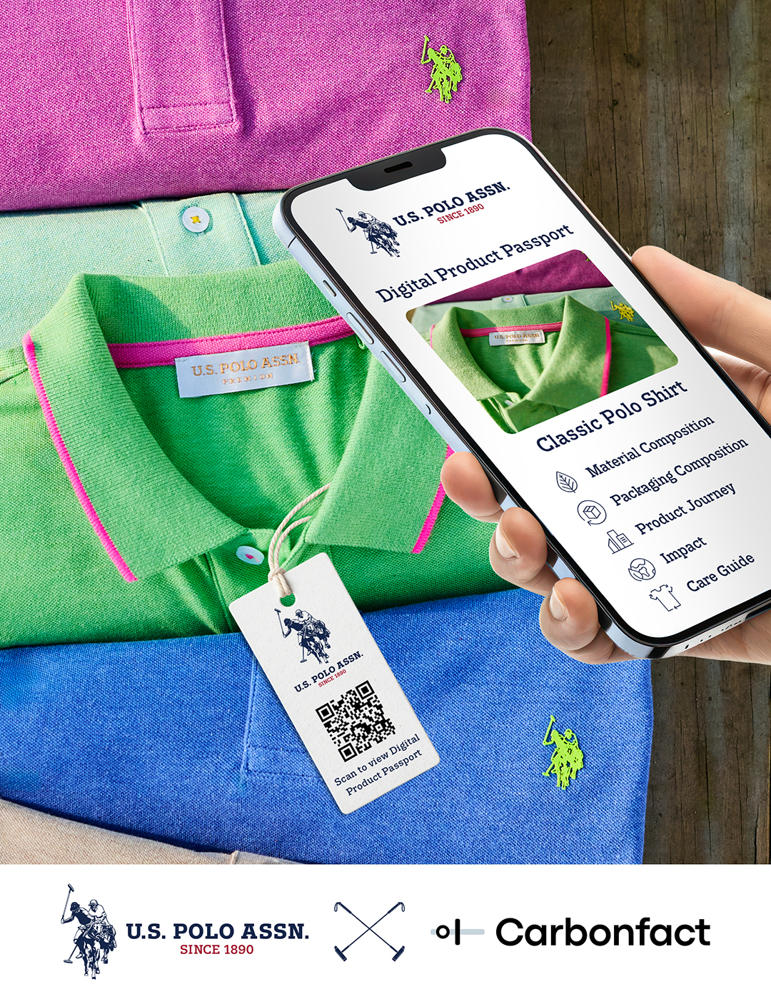 U.S. Polo Assn פועלת בשלב מוקדם ליישום דרישת האיחוד האירופי לדרכון מוצר דיגיטלי